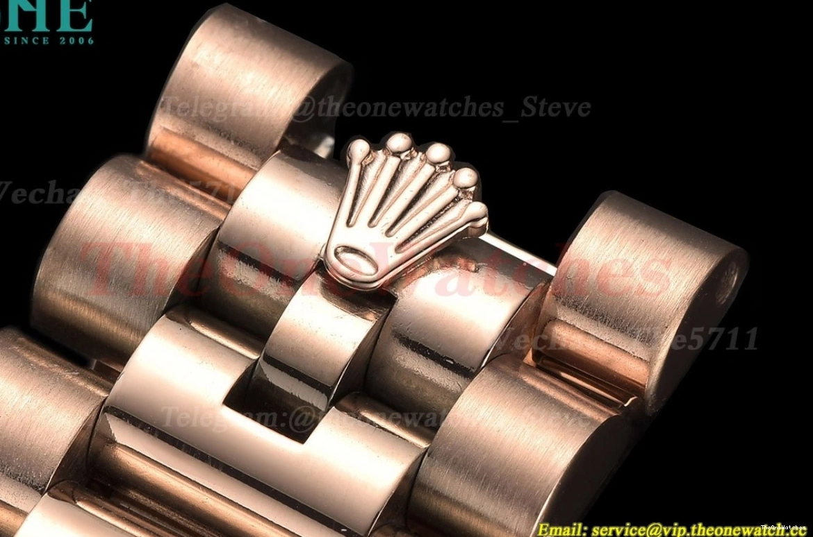 Daydate GDF MY8215 RG Black 40mm RG Dial 0319